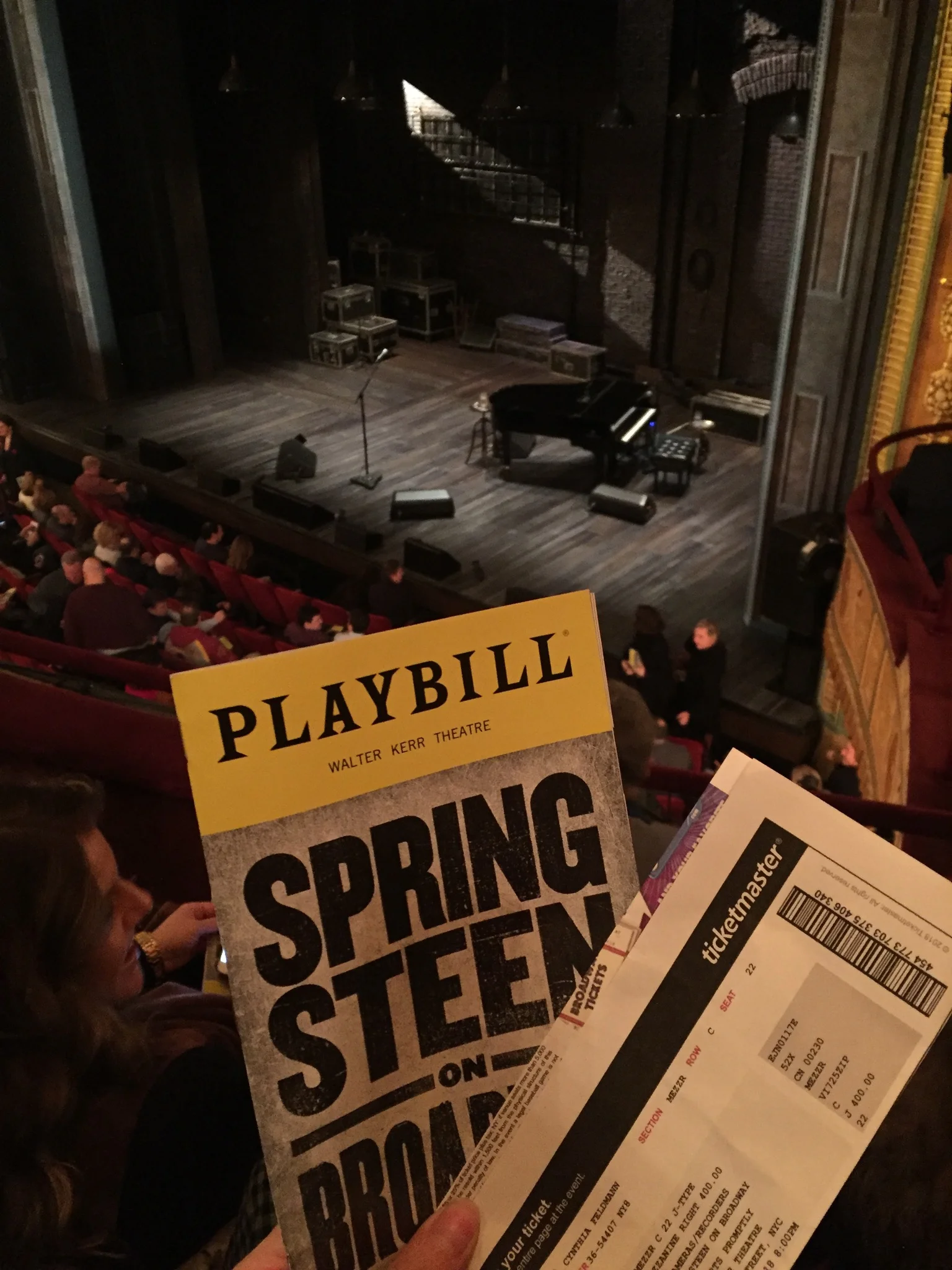 Journal: Springsteen on Broadway