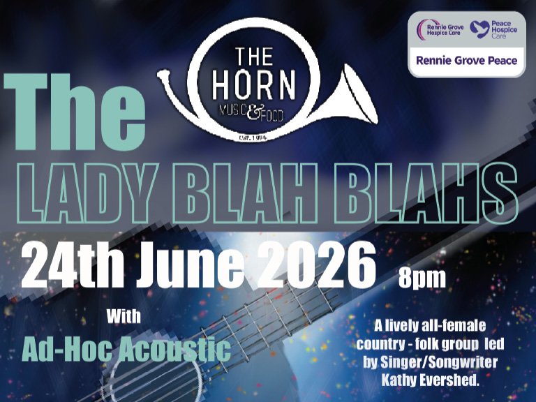 The Lady Blah Blahs- A fund raising event in aid of Rennie Grove Hospice Care