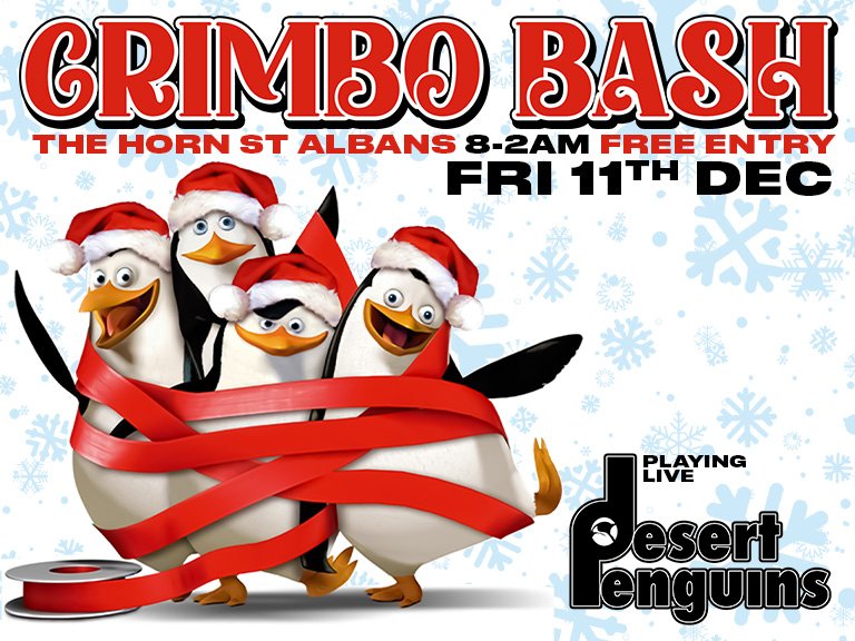 Desert Penguins Crimbo Bash