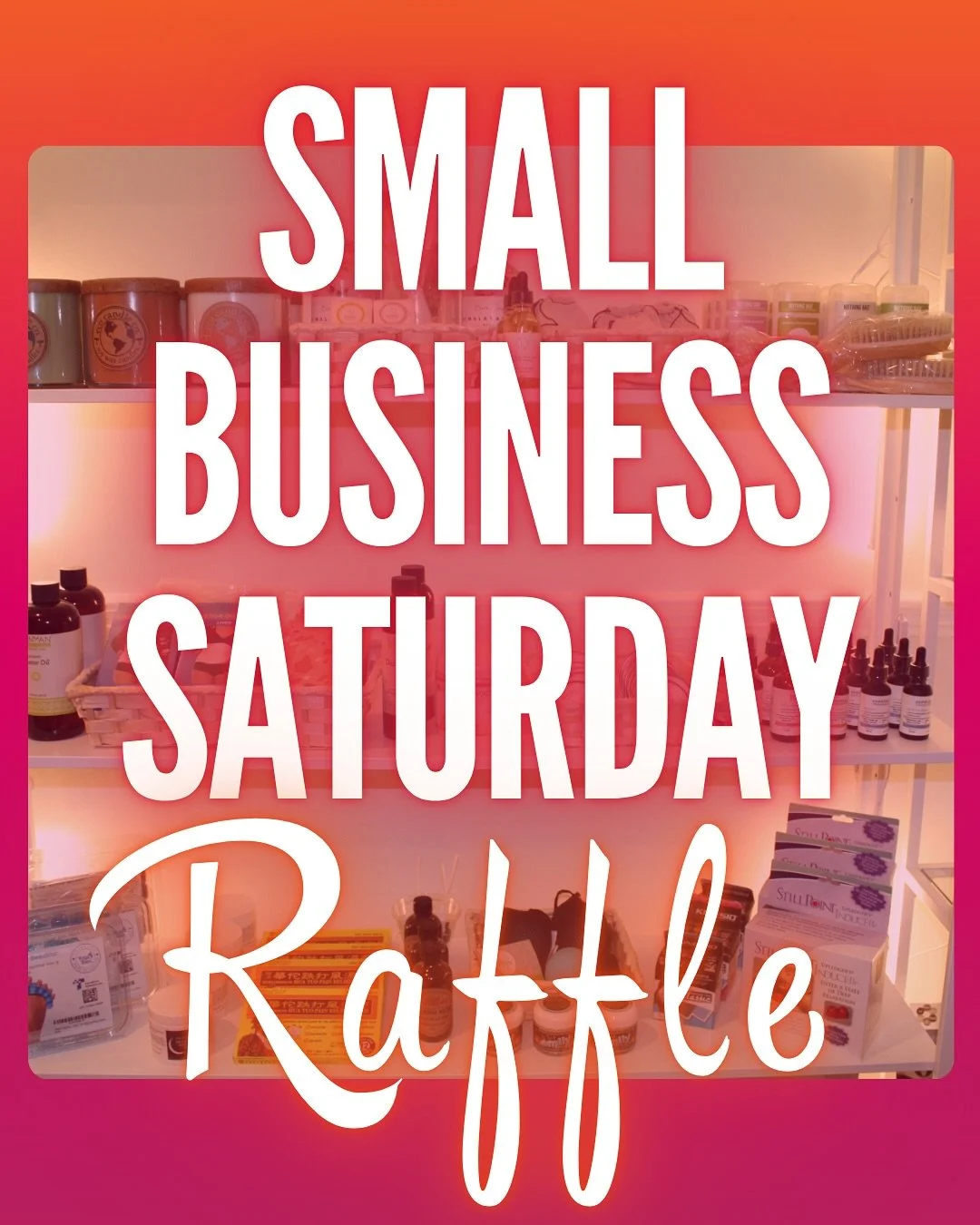 Our annual Small Business Saturday Raffle is BACK - with our biggest prize yet!

🎉 Enter to win a $200 Therapeutic Bodywork Gift Card 

Earn 1 raffle ticket for every $50 spent in the Wellness Shop from November 10th -November 29th. One lucky winner