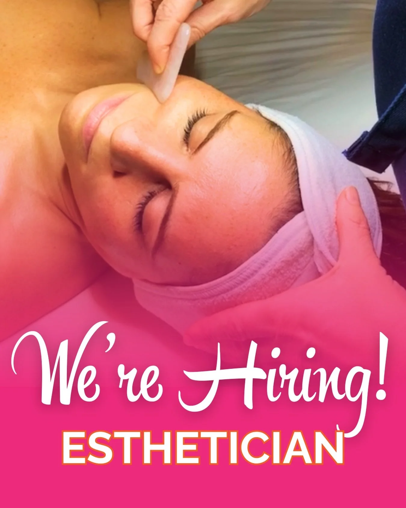 📣 WE ARE HIRING: ESTHETICIAN 

Our skin care program at TB is bar none - and so are our providers. Our facials are results driven, while loaded with all the bells and whistles to create a relaxing, rejuvenating experience. 

These are not your ordin