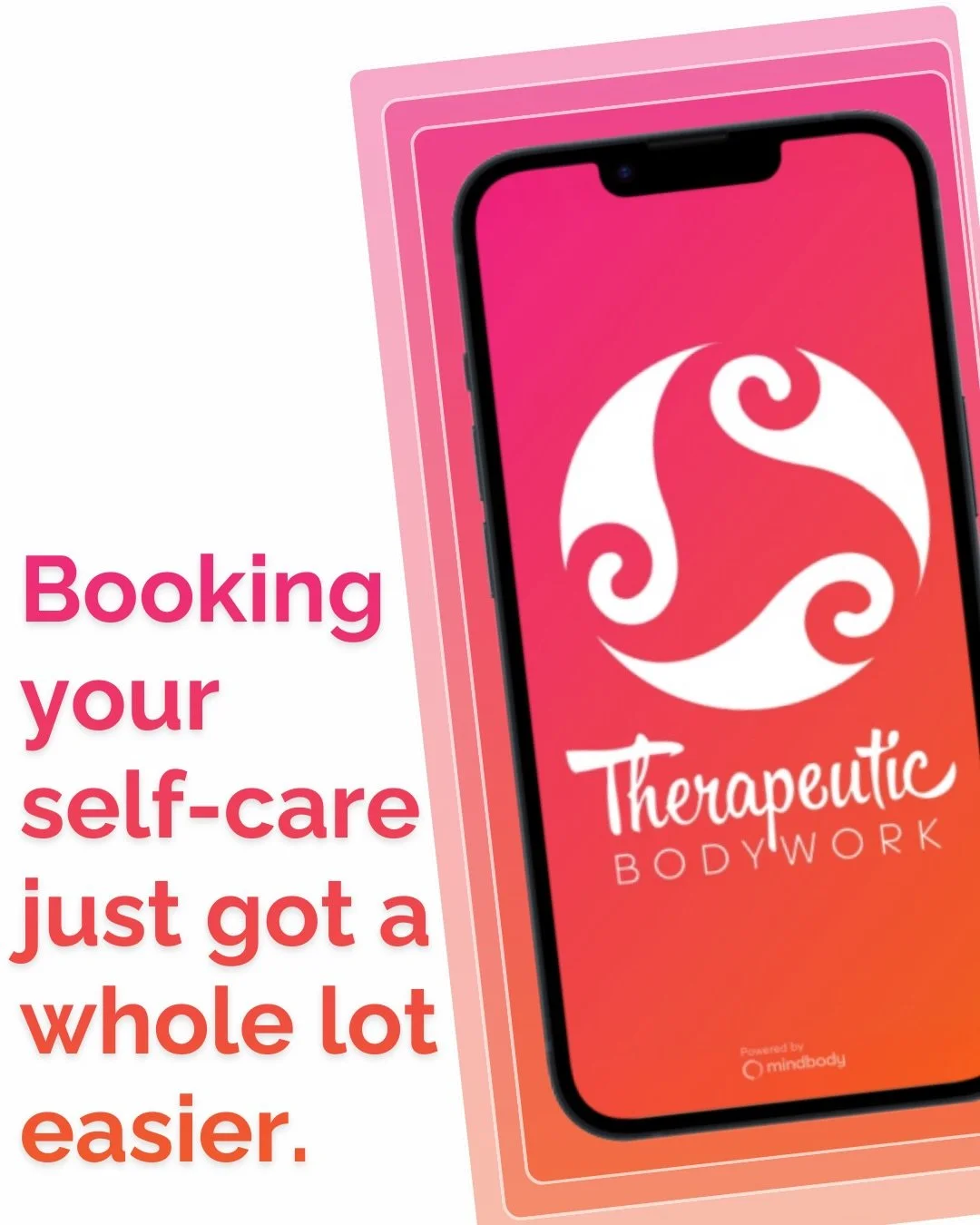 Have you download our new Therapeutic Bodywork App yet?!

Our easy to use app lets you browse services, view real-time availability, and schedule appointments any time, any where, in a more streamlined way. 

Manage upcoming visits and stay connected
