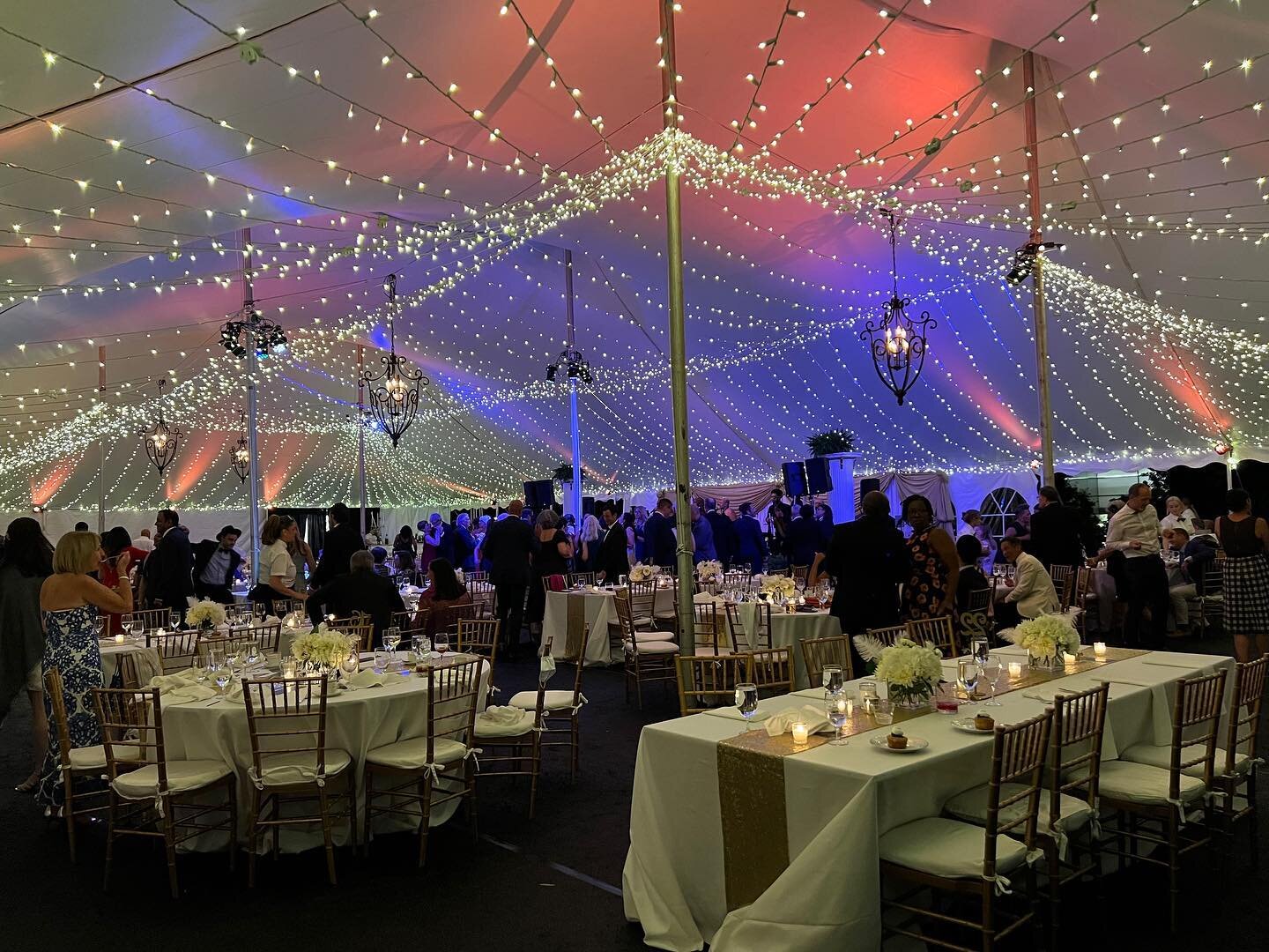 Back in June we decked out this tent from our friends at @millers.rentals for the @mccartertheatre annual gala! We were thrilled to put together the florals, entrance and stage decor to celebrate the 1920&rsquo;s theme. With help from our friends at 
