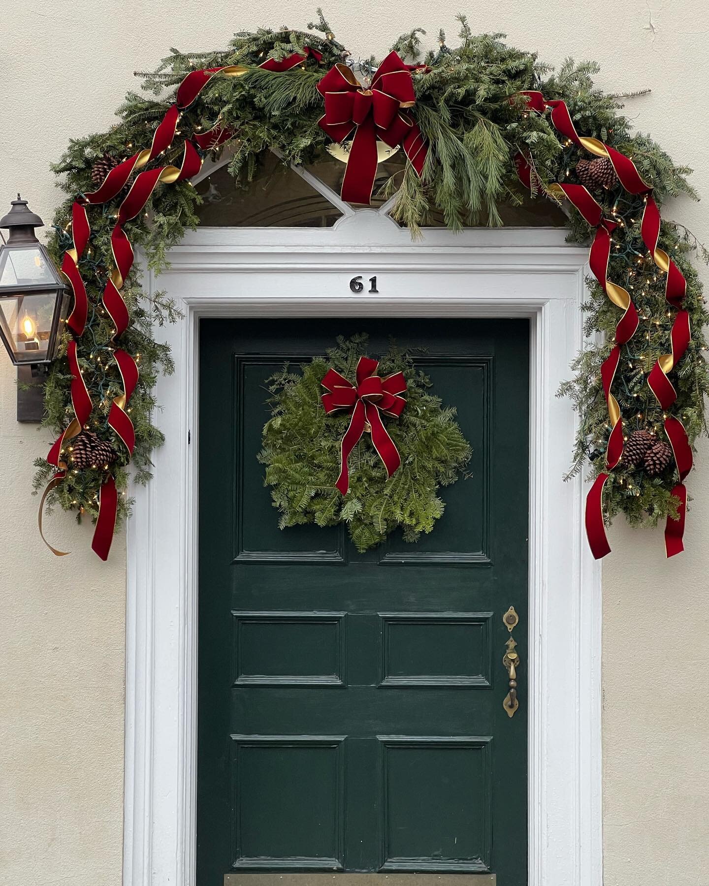 We hope everyone is having a happy holiday season with family and friends. Here is a quick photo tour of some of the doorways we decorate in @palmersquare. If you haven&rsquo;t completed your holiday shopping it&rsquo;s a great place to stop. Plus yo