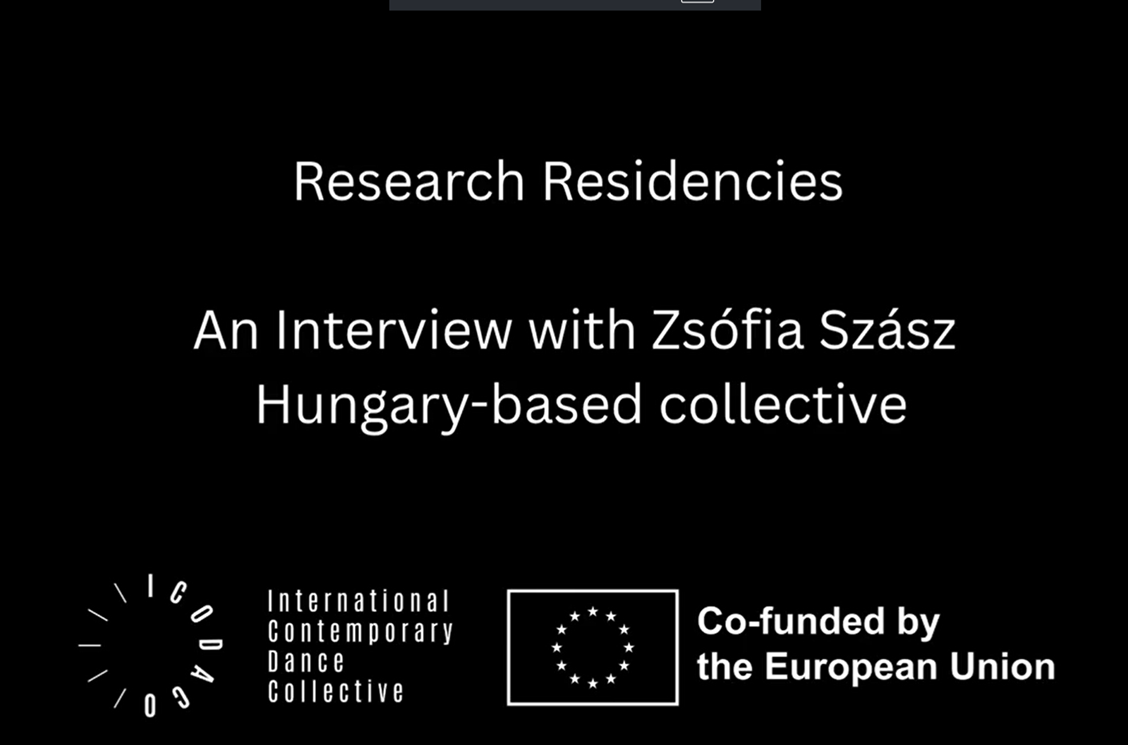 Research Residencies: An Interview with Zsofia Szasz 