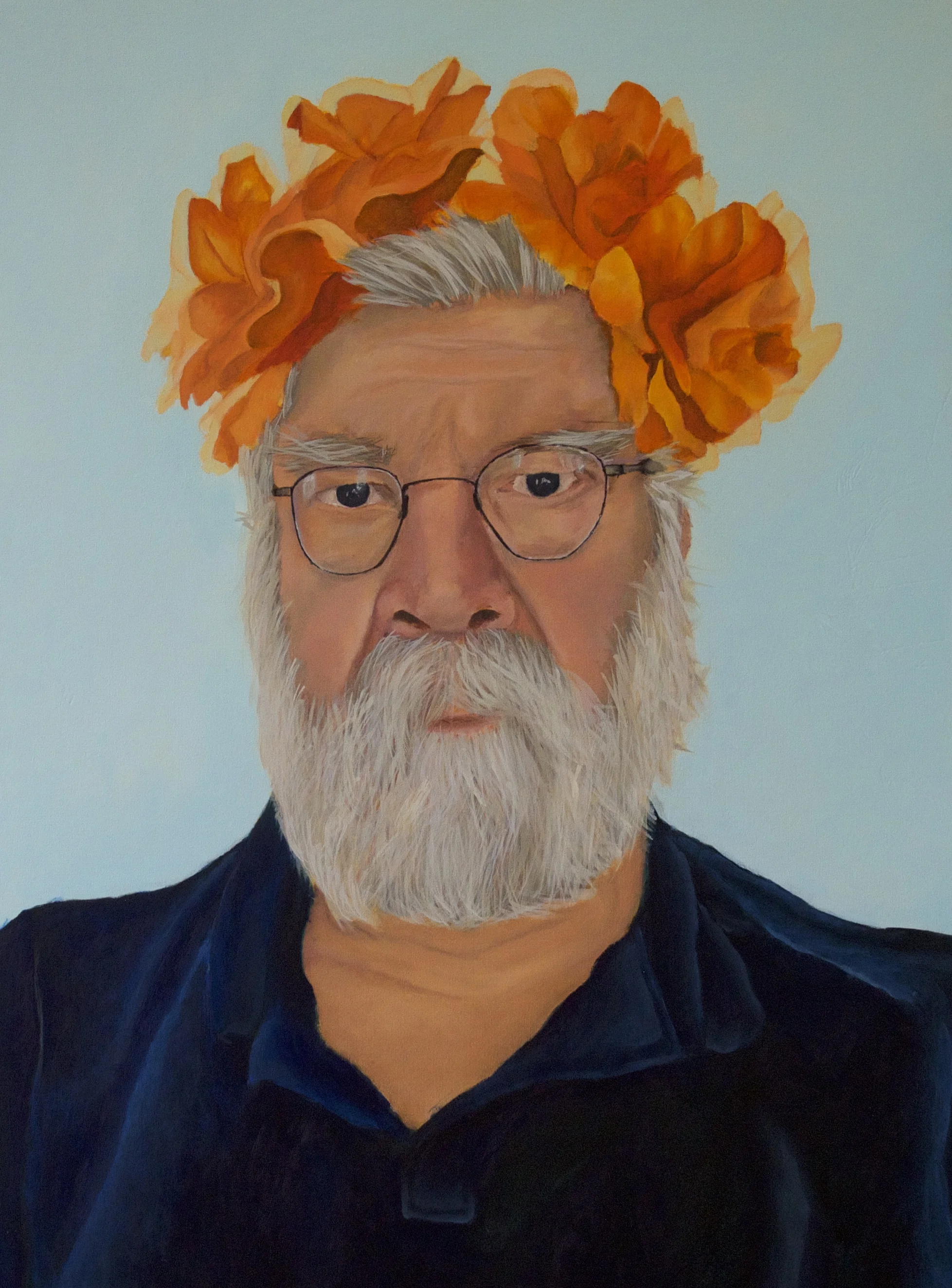 Kees Acrylic on 60 x 80cm canvas board, part of Triptych One (€2200)