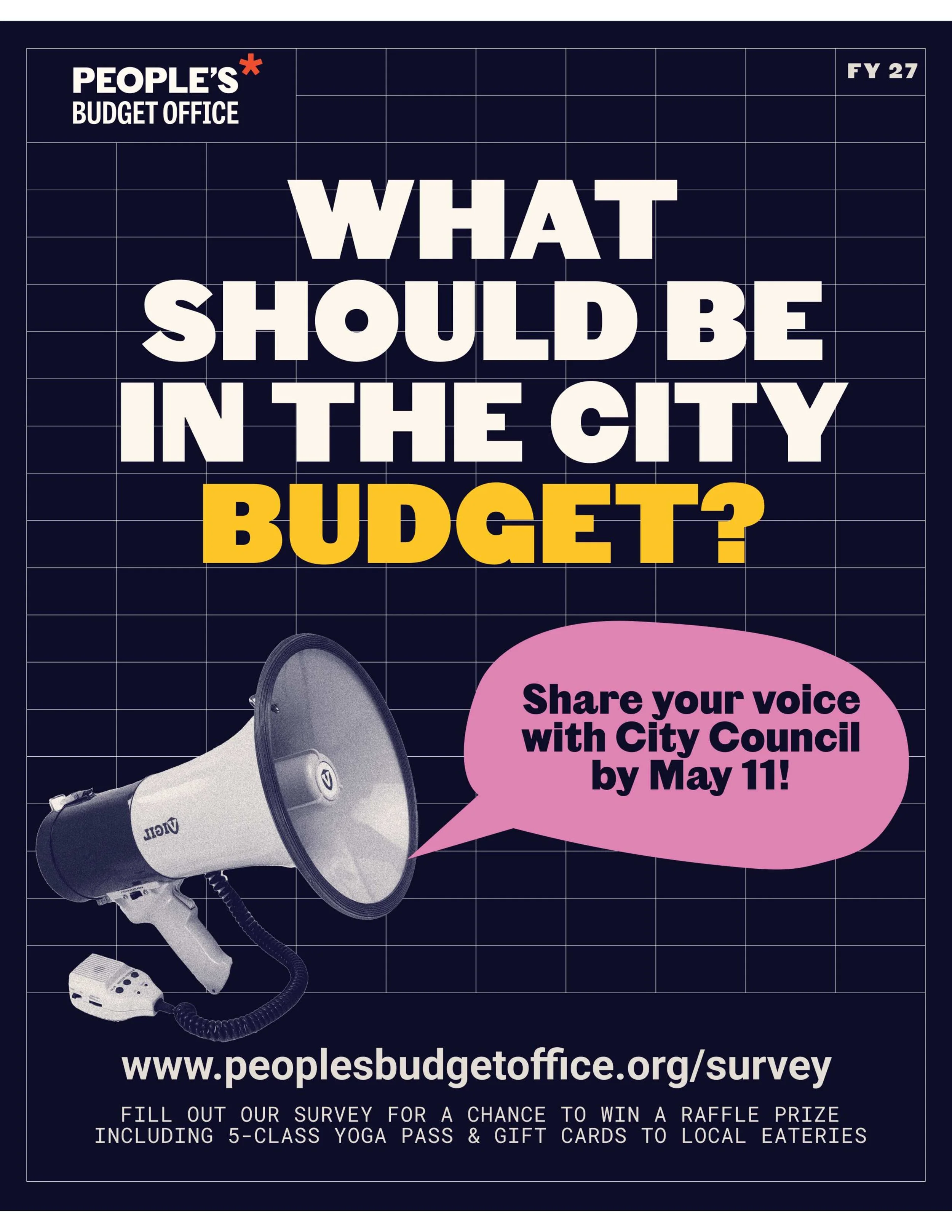 People's Budget Office Tabling 