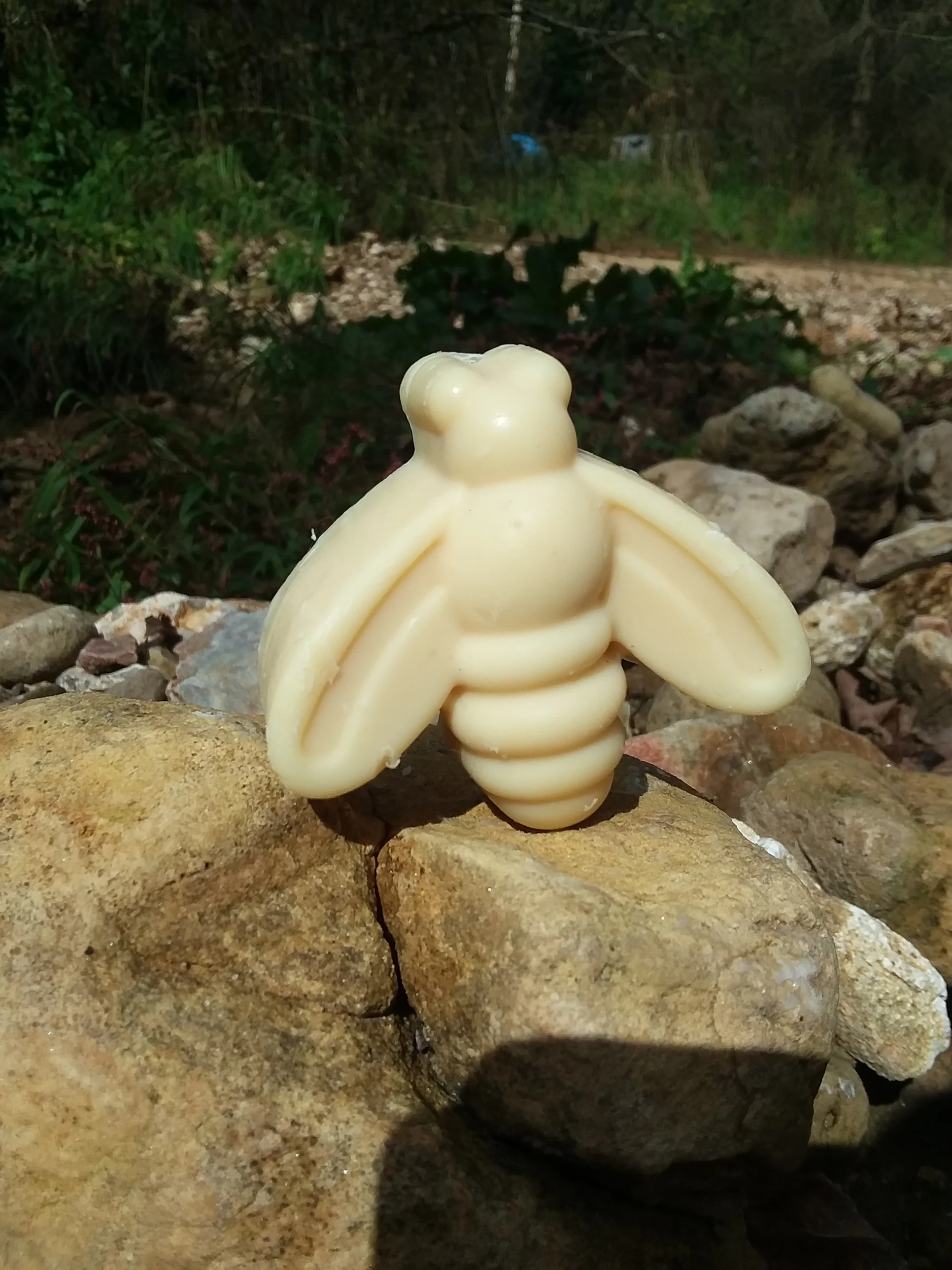 Bee shaped Soap, approx. 2 oz 