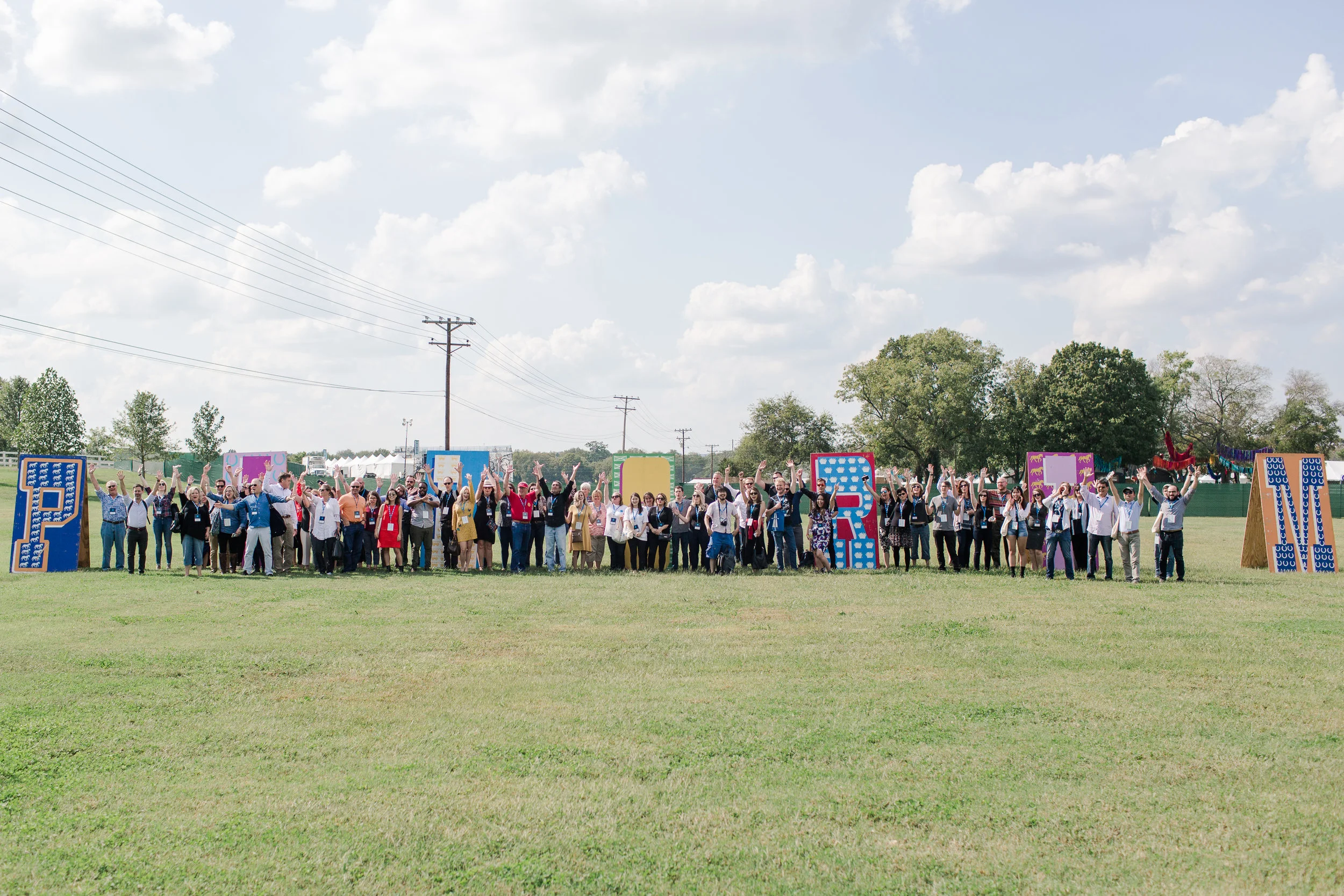 Attendees at Pilgrimage Festival after MTC Franklin 20217