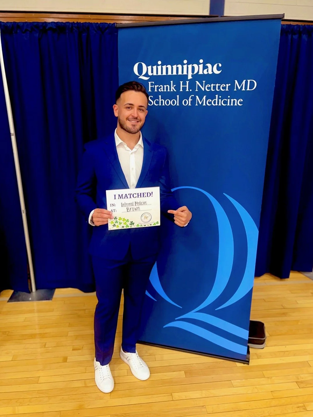 Former Group Member Andrew Petrou Matched with Brown University for Residency