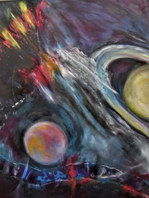 That Night (detail), 20" x 16"   (Sold)