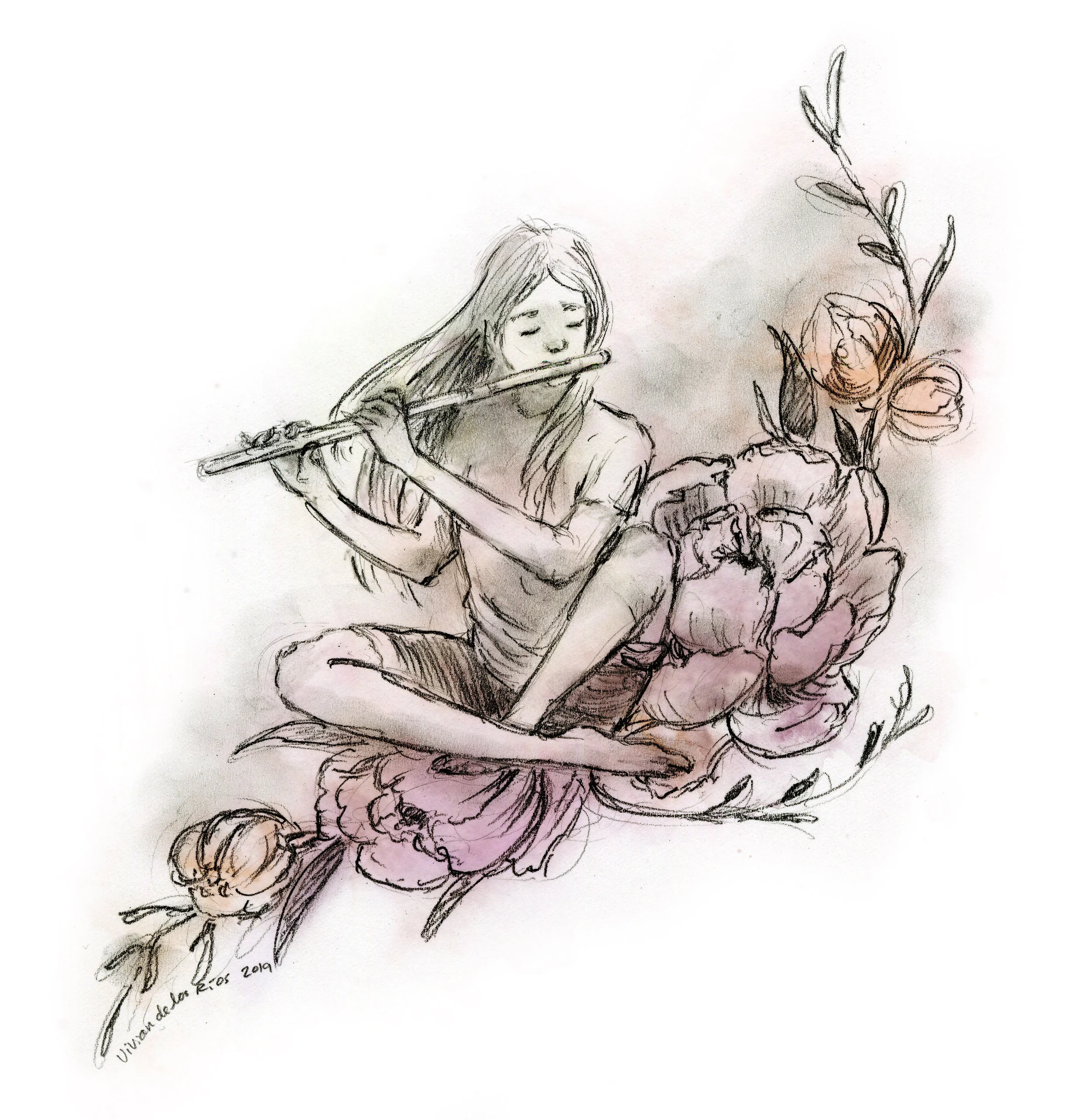 “ The (Almost) Musician ” by Vivian Hansen de los Rios. All the rights of this image belong to Two Rivers Creative. You can share it on social media as long as you credit the name of the author and add a link of this website.