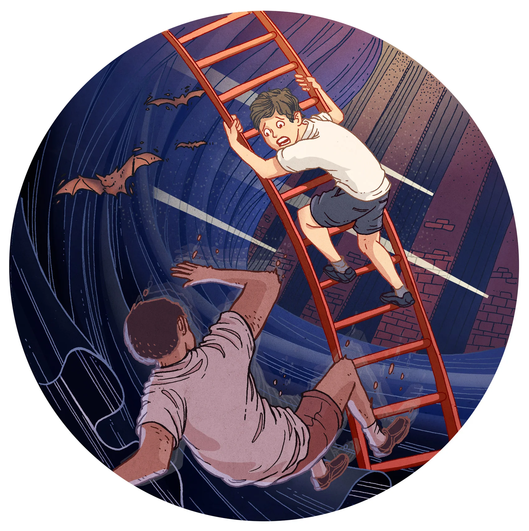 “Ladder allergies” by Alejo Porras de los Rios. All the rights of this image belong to Two Rivers Creative. You may share it on social media as long as you credit the name of the author and add a link of this website.