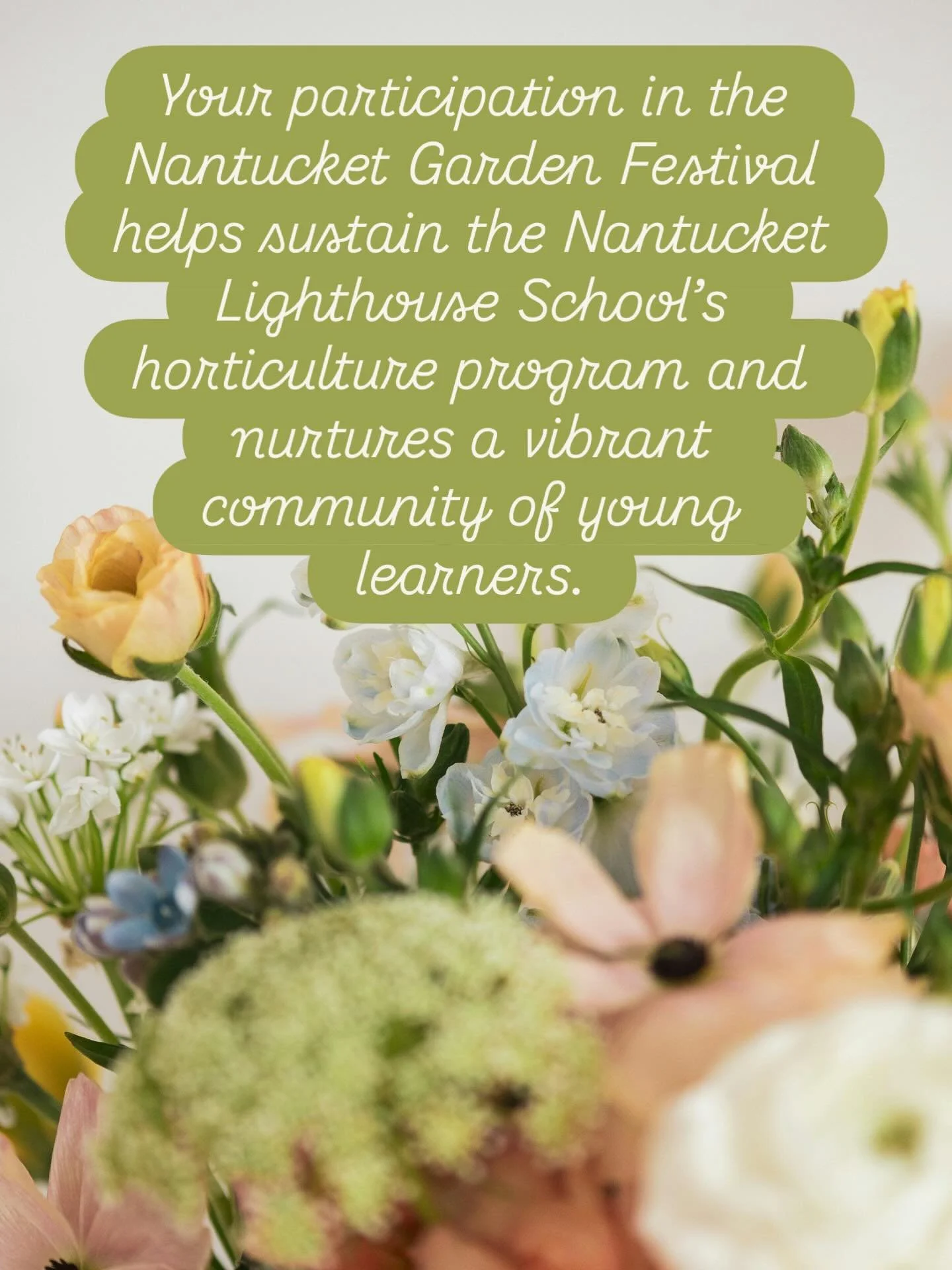 Thank you to all NGF25 attendees! By attending NGF, you are directly impacting @nantucket_lighthouse_school . We hope you will consider a gift to further support our community of young learners. ✨Link in Bio✨