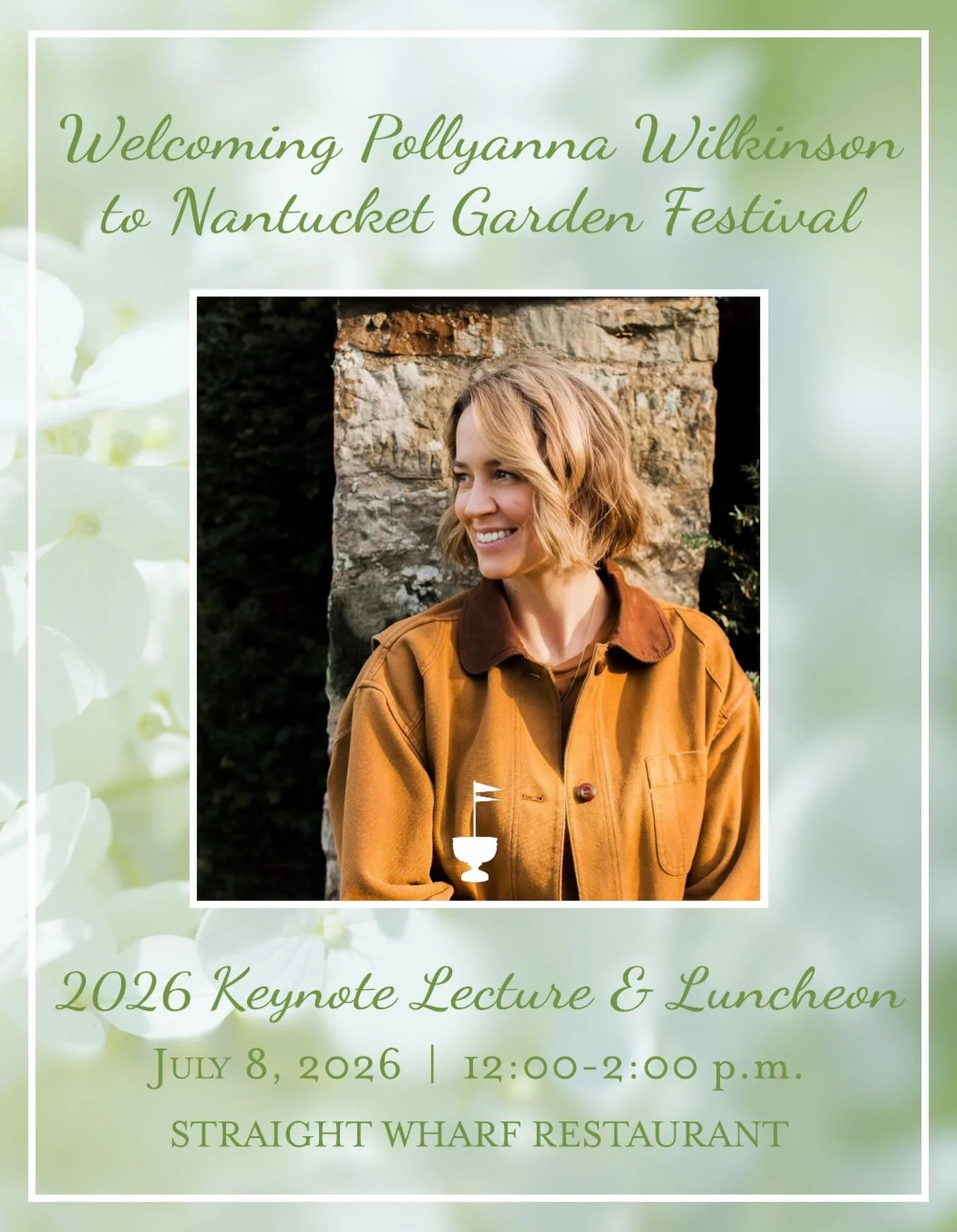 The Nantucket Garden Festival is delighted to welcome Pollyanna Wilkinson as our 2026 Keynote Speaker. An award winning landscape designer, author, and founder of Studio Pollyanna, Pollyanna is know for her elegant, contemporary gardens and thought a