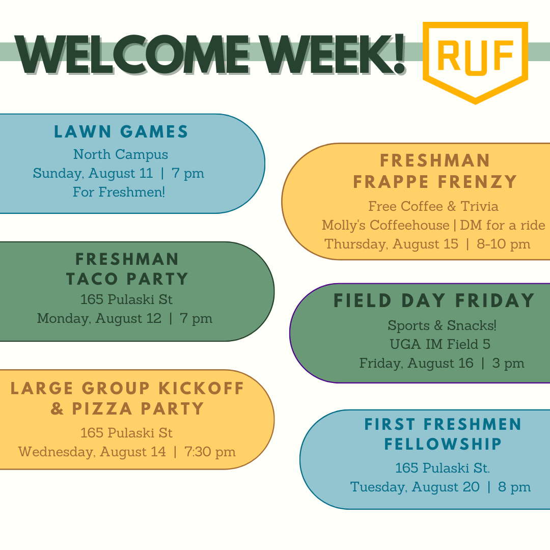 Welcome Week 2025