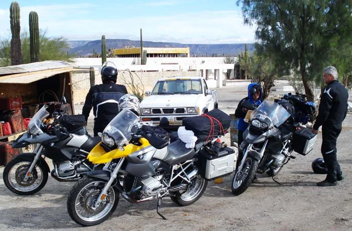 Gassing up in Mexico