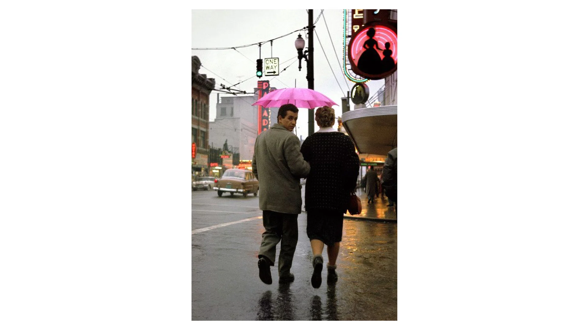 "Untitled, Granville St." by Fred Herzog