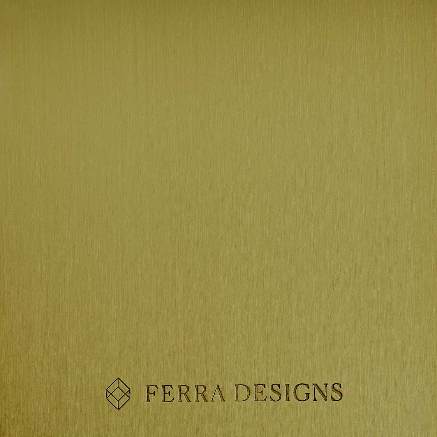 Brass No Patina Linear Satin