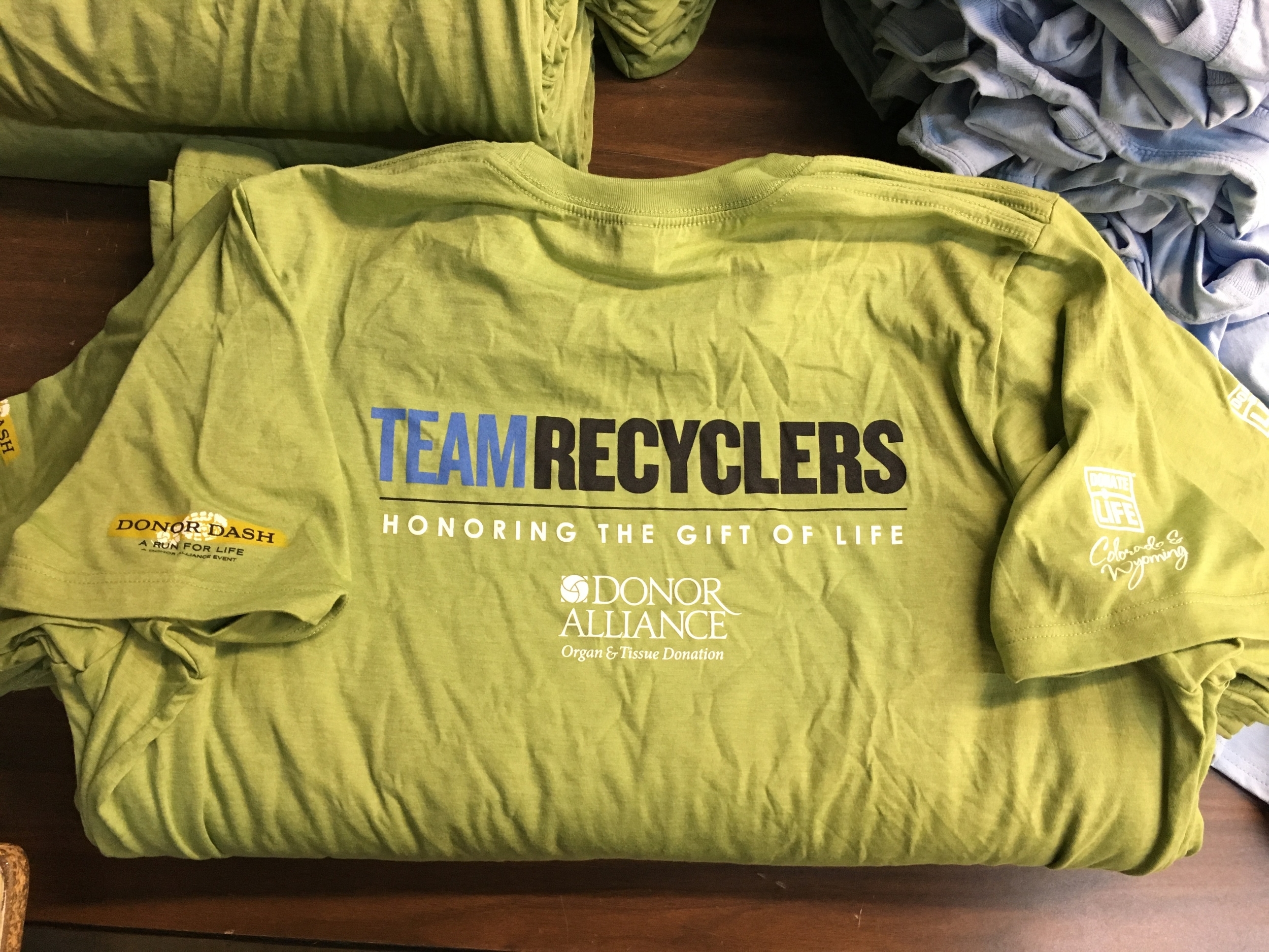 Cotton T-Shirts for Donor Alliance