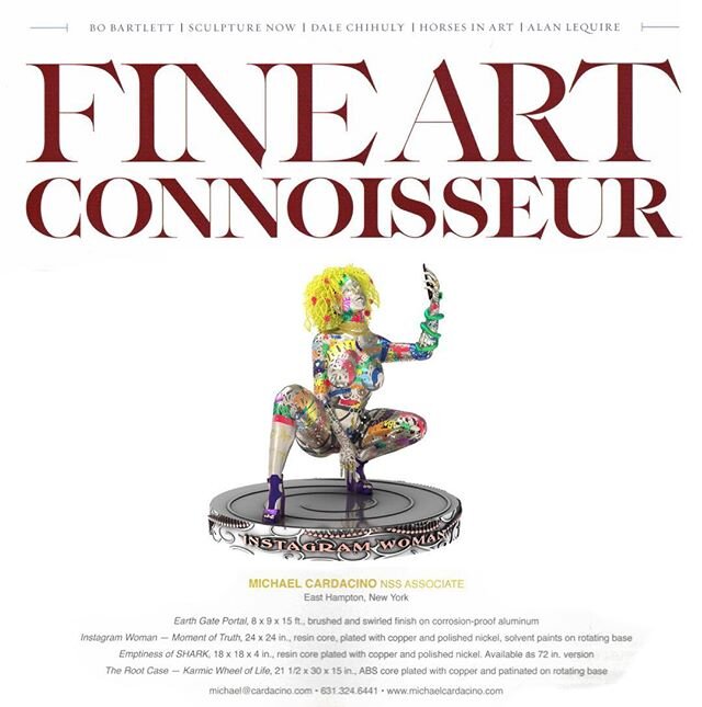 #michael Cardacino sculpture #fine art  connoisseur #instagram woman - moment of truth
