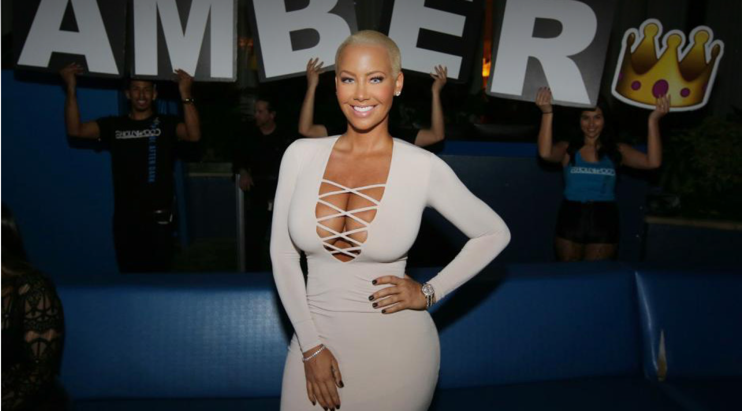 Amber Rose celebrates MuvaMoji