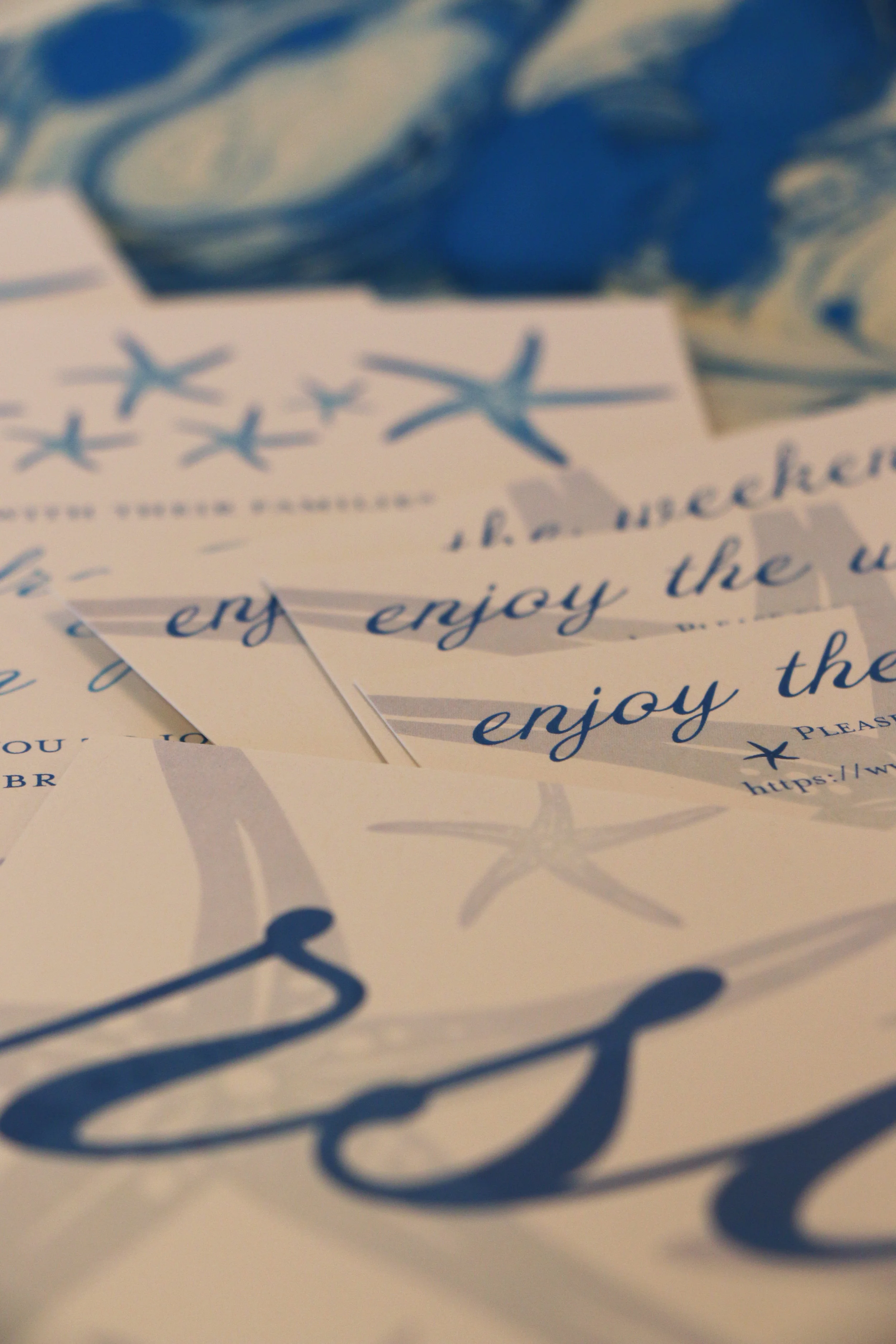 Seaside Wedding Invitation Package