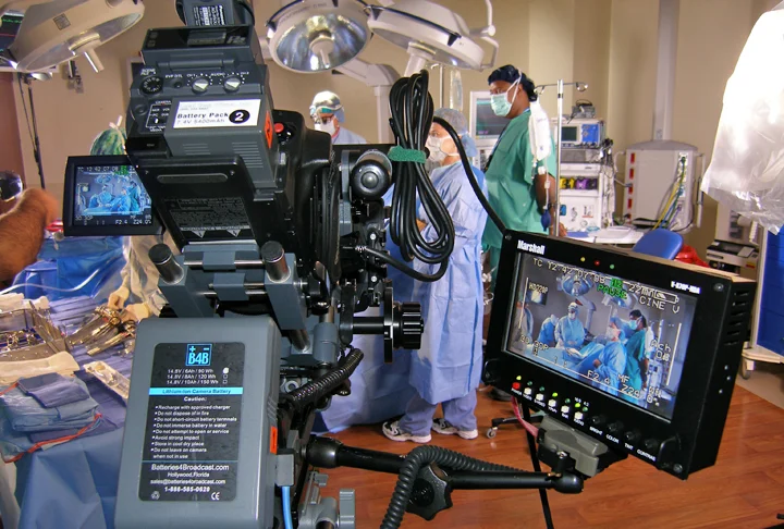 Filming Bethesda's world class doctors