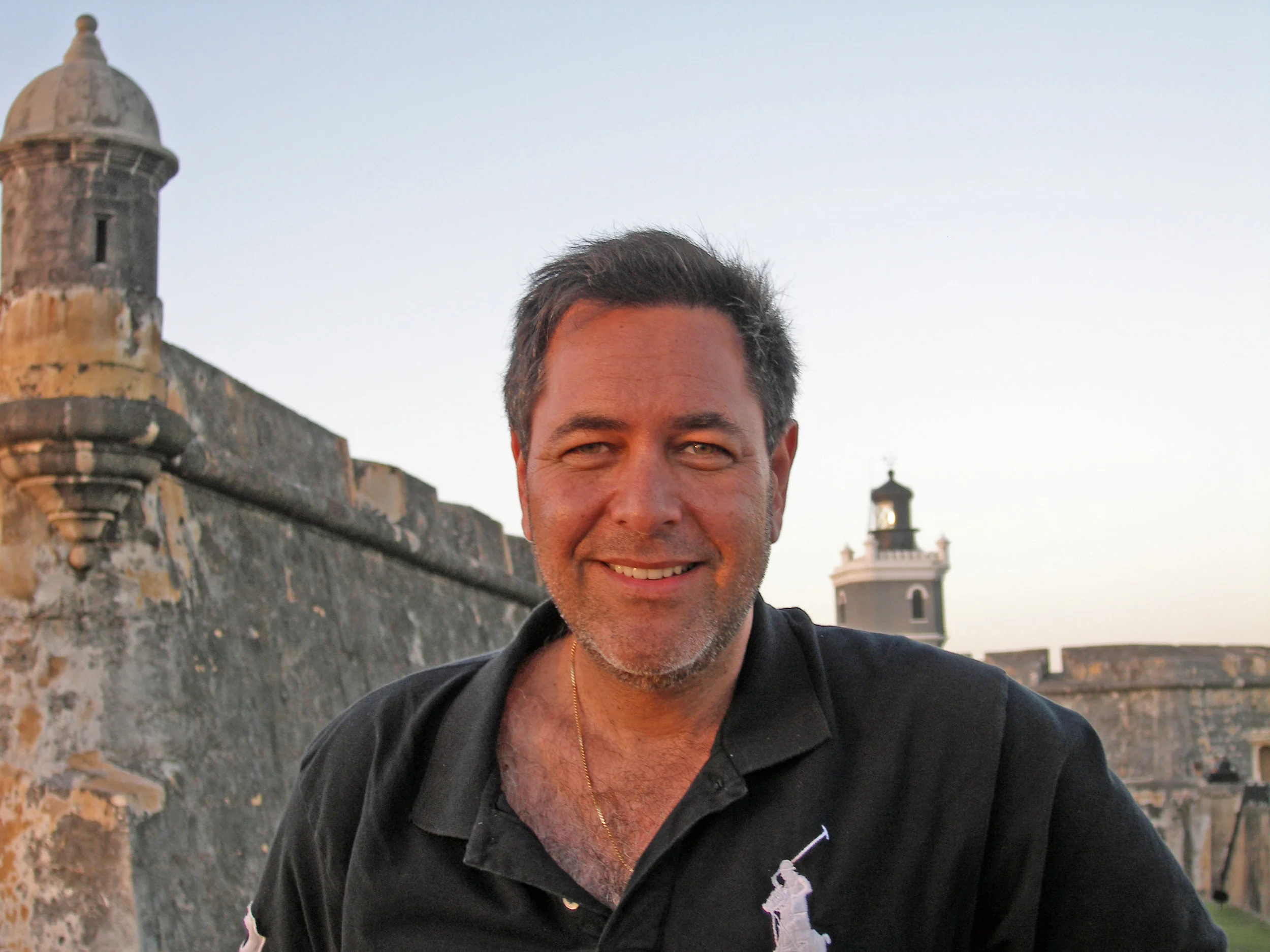 Filming in Puerto Rico