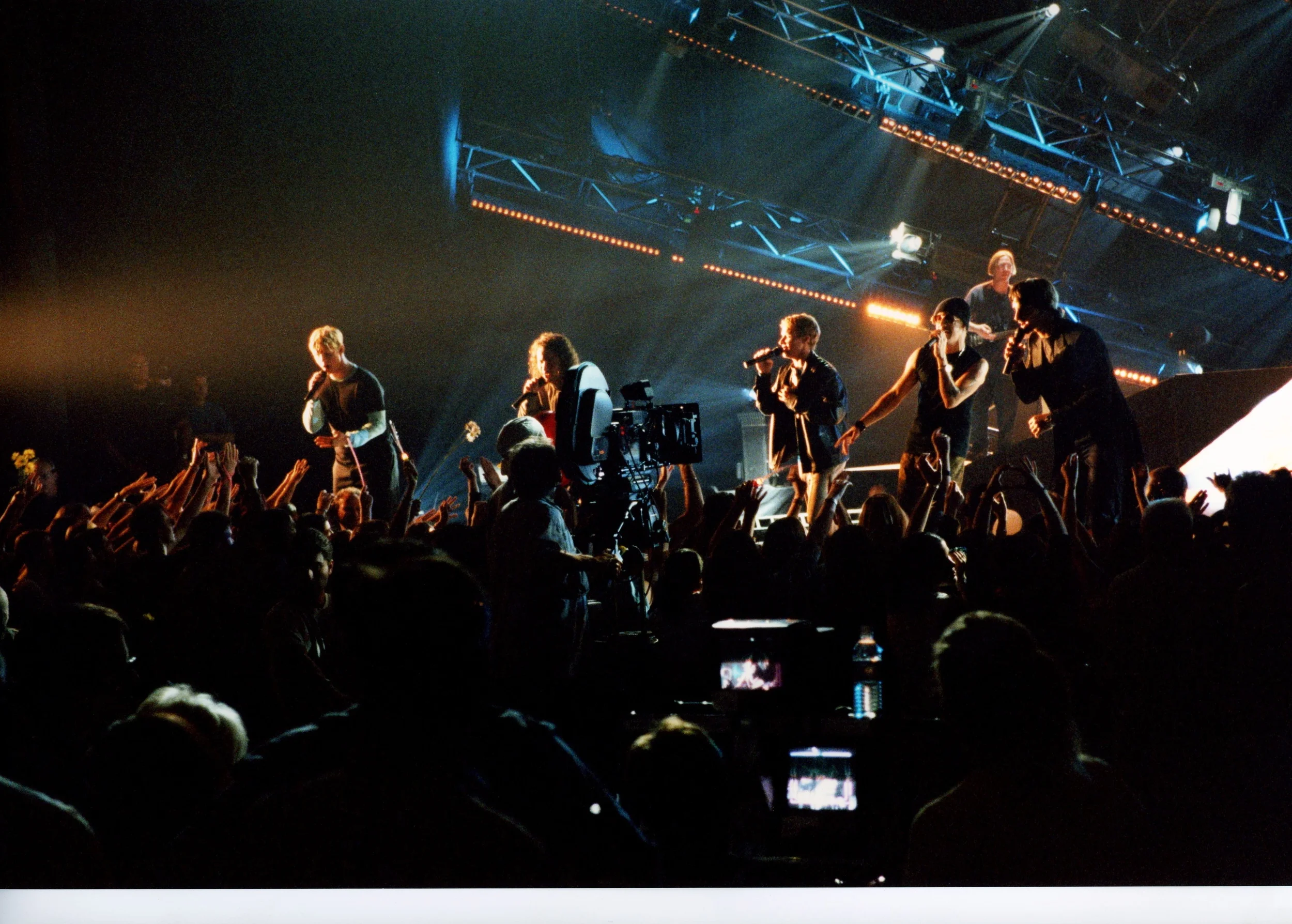 Filming the Backstreet Boys the week they were on the cover of Rolling Stone magazine, for Burger King Corporation - 1999