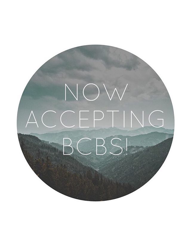 We are so excited to share this with you- we are now accepting Blue Cross Blue Shield!