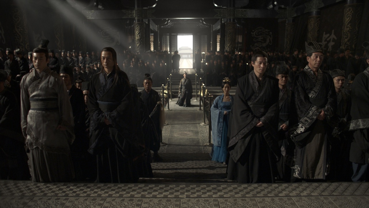 'First Emperor' - rough CGI composite of the coronation scene (night for day)