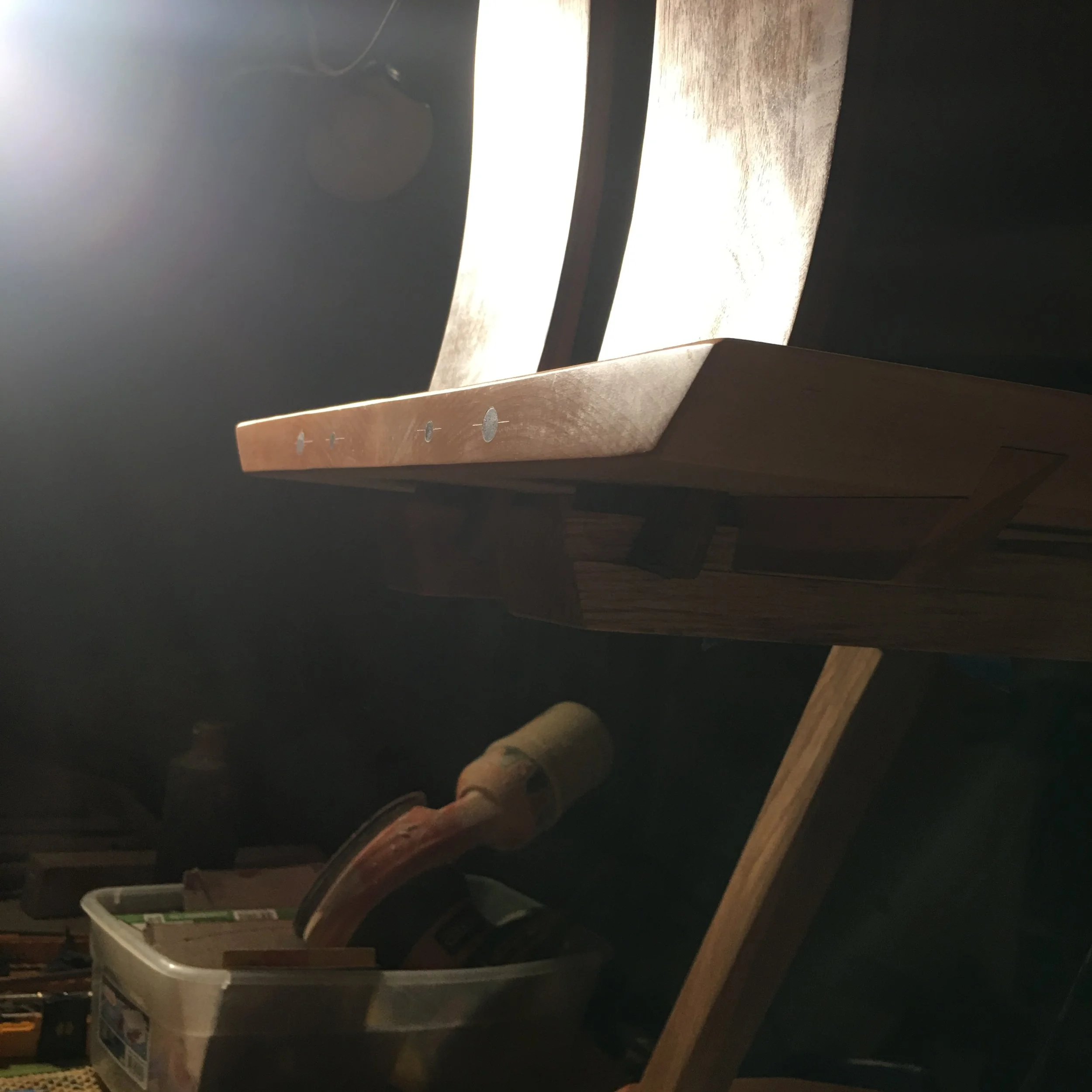 Custom Page Chair commission crafted in Washington DC