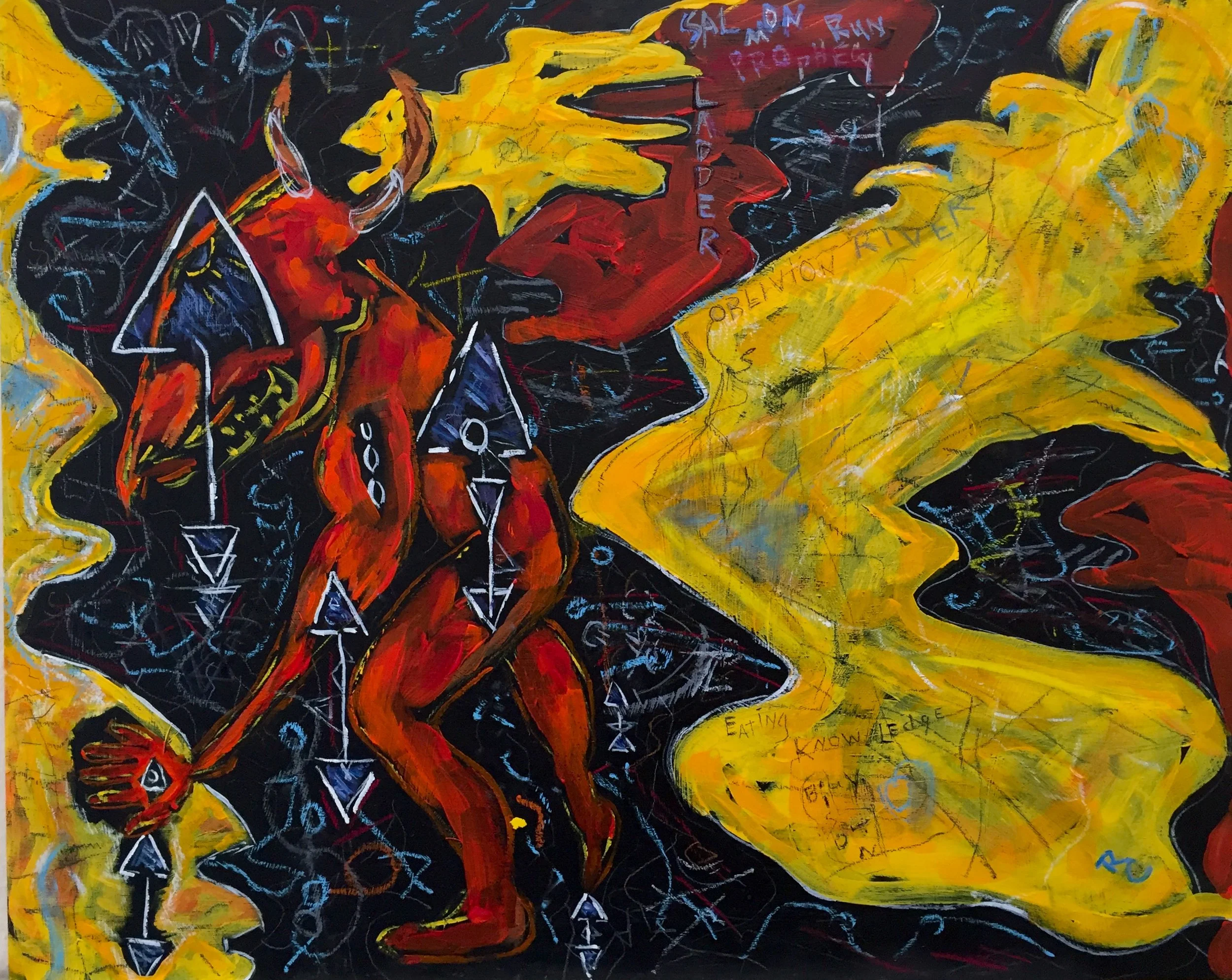 Salmon Prophecy in Oblivion River