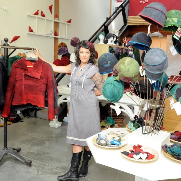 Jessica at Funk Shui Atelier on Granville Island