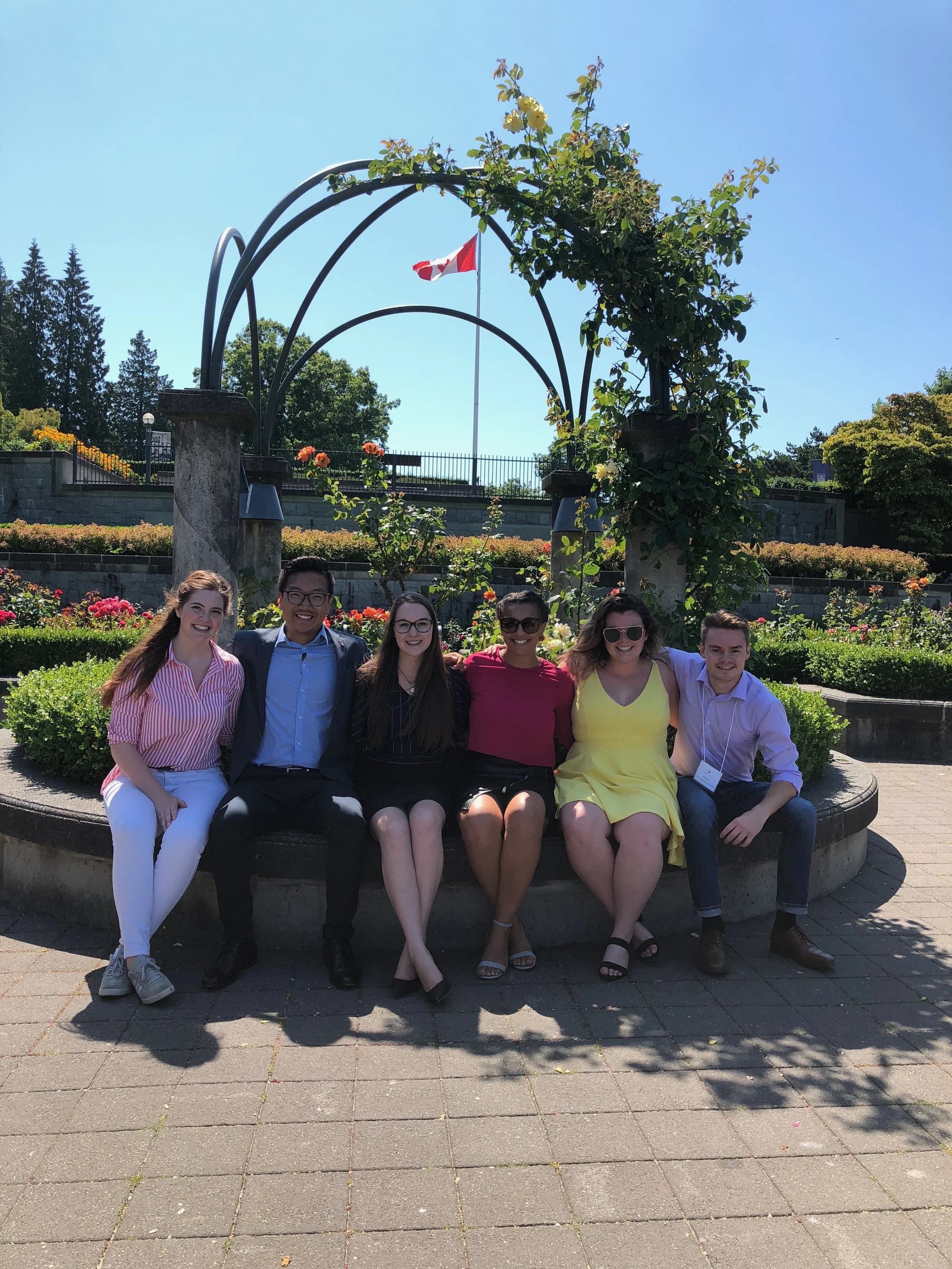 Atlantic student government representatives. 
