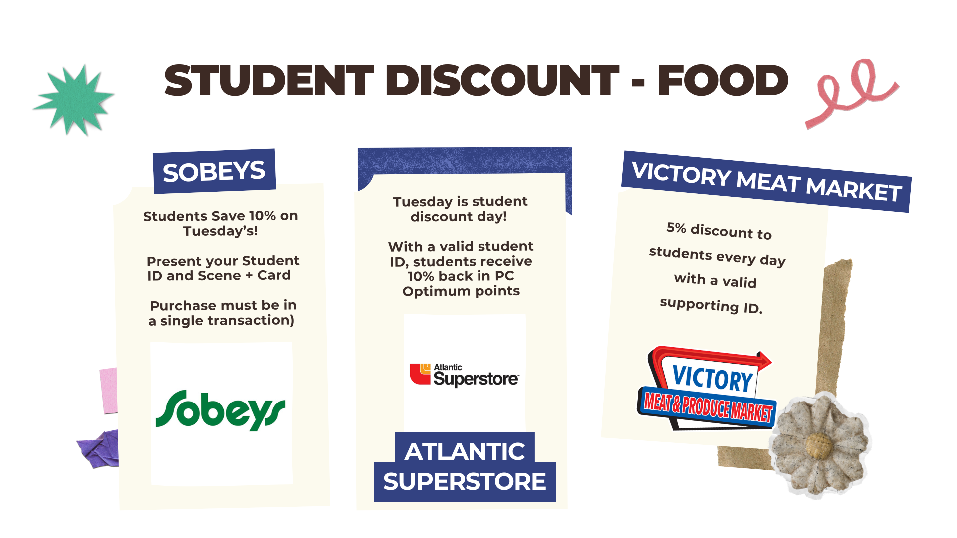 Student Deals & Discounts — UNB Student Union