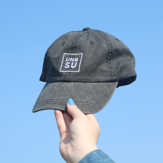 Washed Denim Dad Hat — UNB Student Union