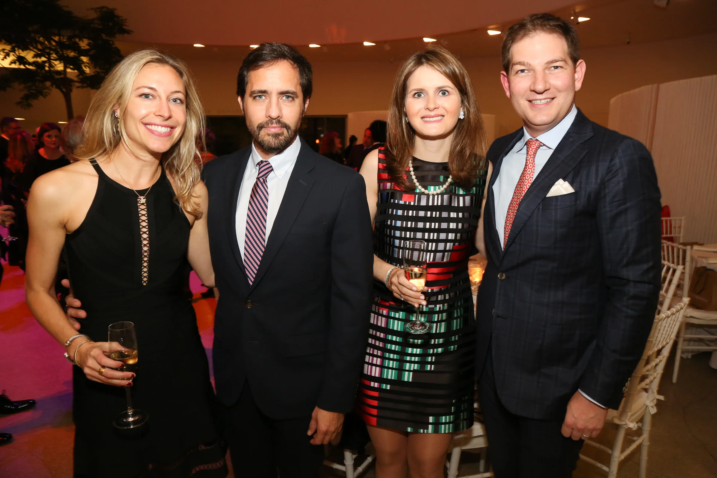 Elizabeth Sharp, Guest of Elizabeth Sharp, and Lucy and Philip Dobrin