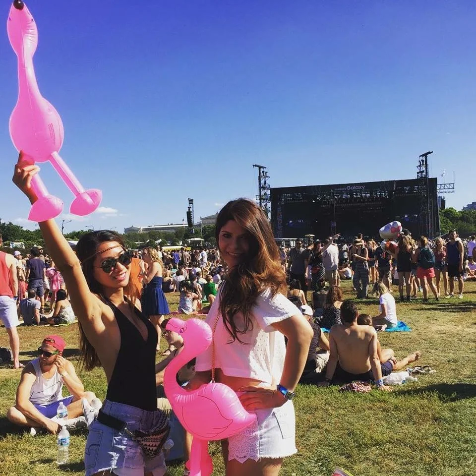 How to find your friends at a music festival!