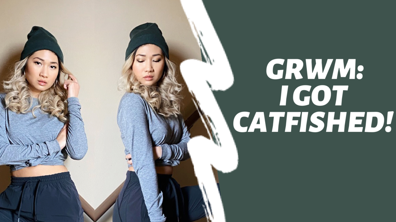 GRWM | Beachwaver Curls - I Got Catfished!