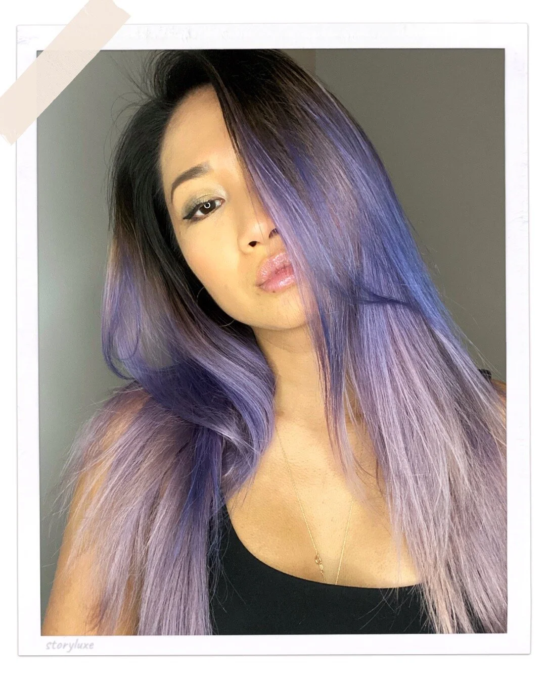 Purple Ombre Hair Tutorial