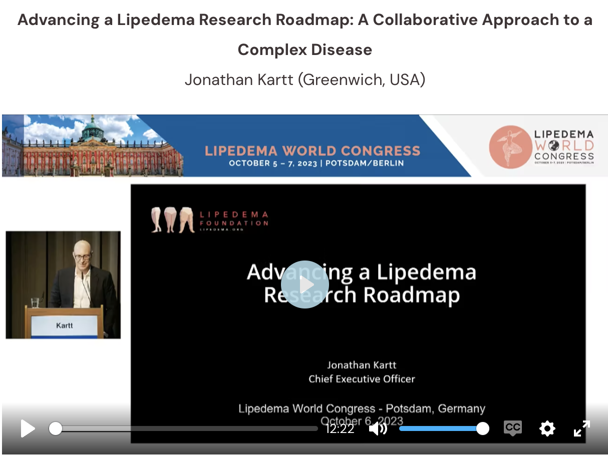 First Ever Lipedema World Congress