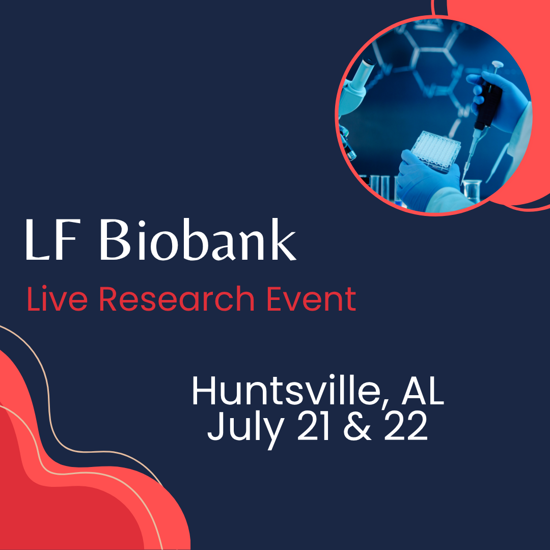 Live Research Event - Huntsville, AL