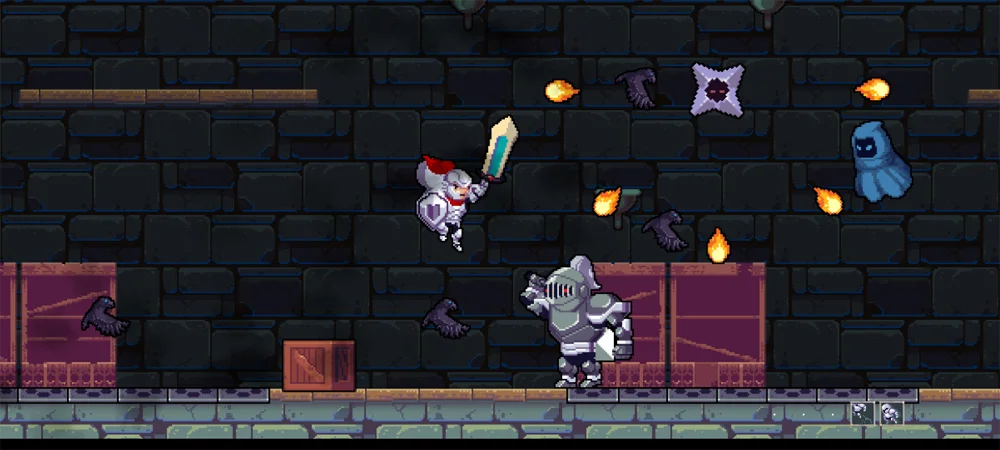 A screenshot from the game Rogue Legacy.