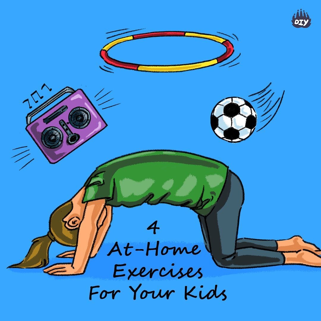 NEW BLOG POST ALERT! Exercising at home with your kids is a great way to keep them fit and healthy. These 4 easy exercises for kids will challenge them while they&rsquo;re having a blast!

Read the whole thing via the link in our bio! 🥳

#Blog #Blog
