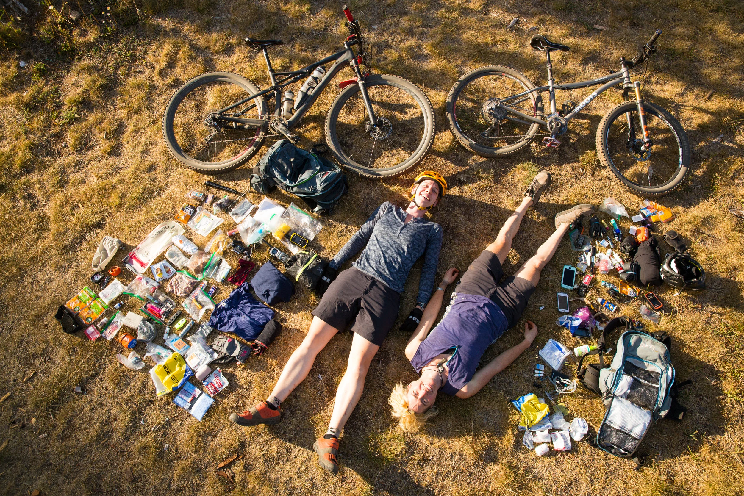 Sam and Kim, Oregon Timber Trail Pioneers © Leslie Kehmeier