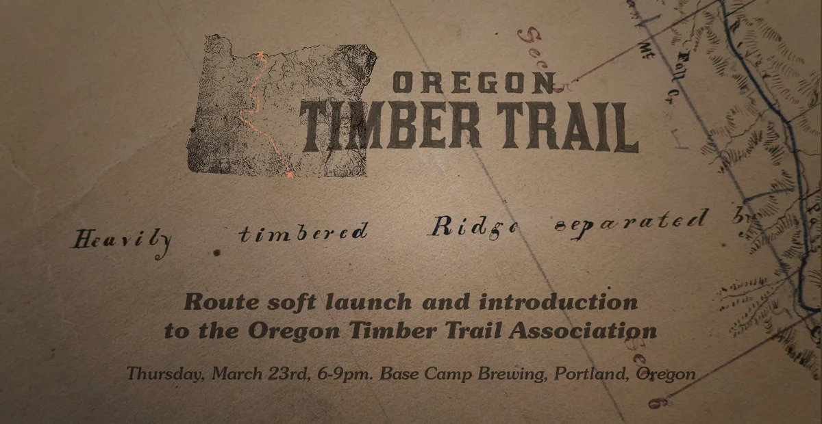 Oregon Timber Trail Association and Route Introduction