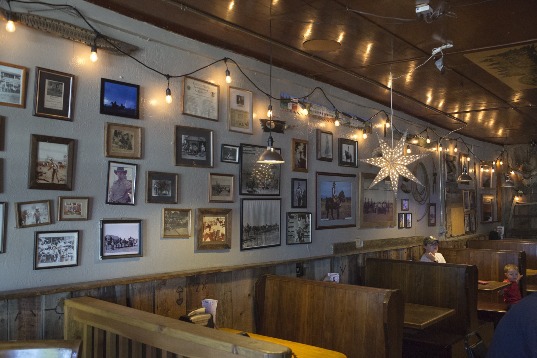  Paisley's Pioneer Saloon is a welcome watering hole for locals and riders alike. 