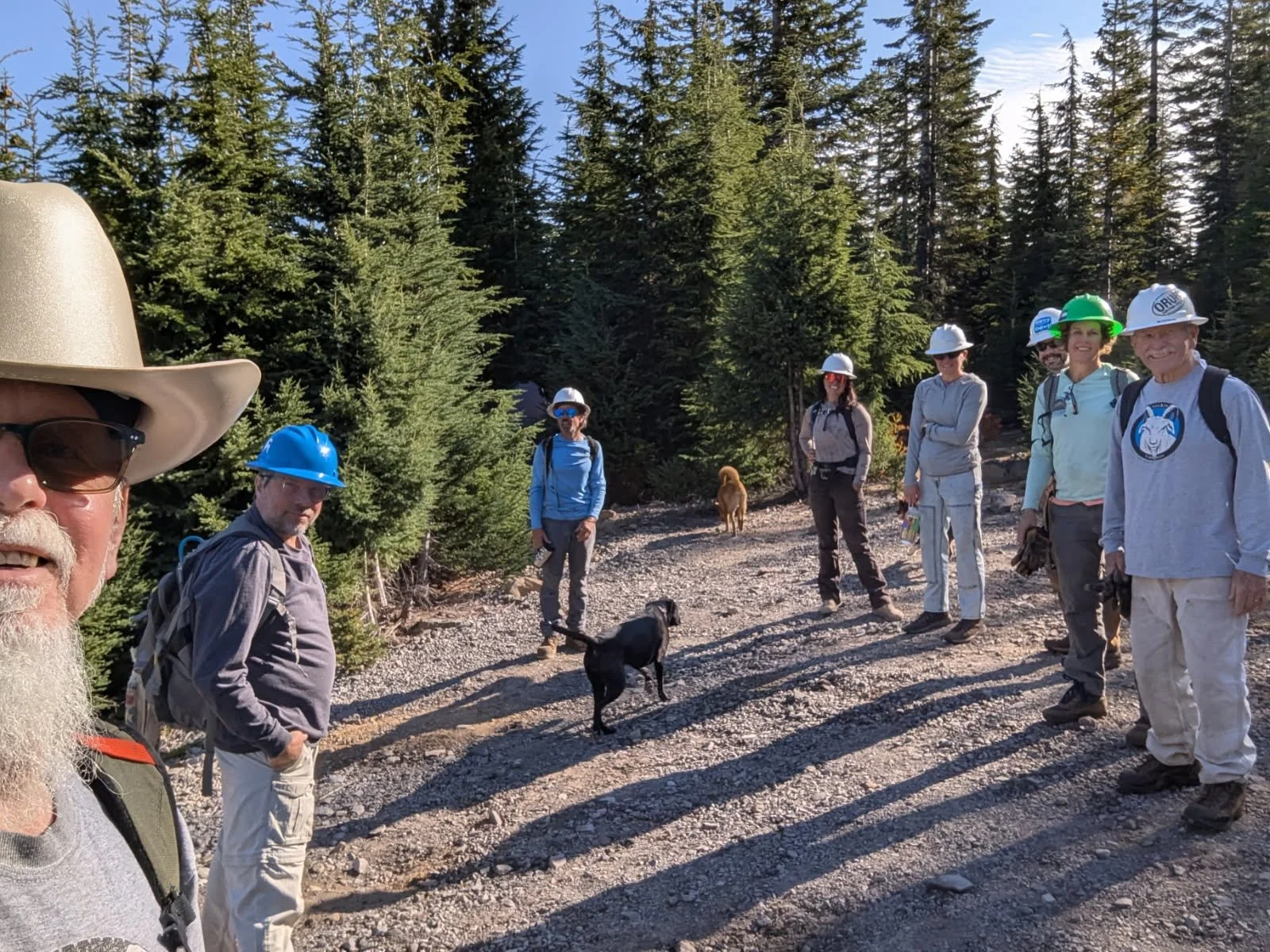 Fuji Mountain &amp; Bunchgrass Campout Trail Work Weekend